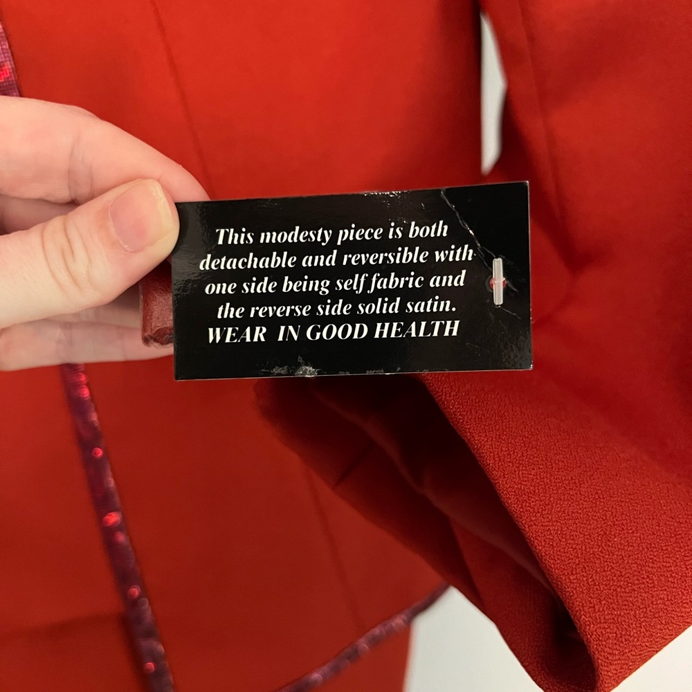 Roma size 12 burnt orange skirt suit set - NWT - Picture 8 of 11